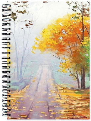 Chesta Enterprises A5 Note Book(Scenery, Multicolor)
