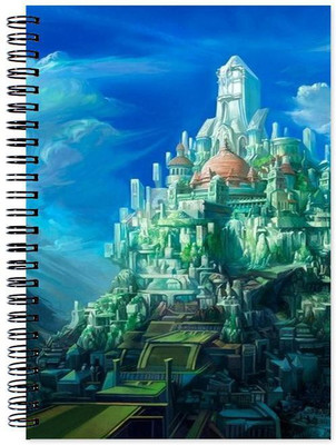 Chesta Enterprises A5 Note Book(Scenery, Multicolor)
