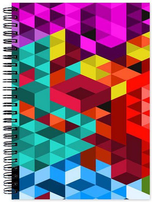Chesta Enterprises A5 Note Book(Texture, Multicolor)