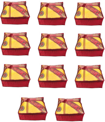 Addyz Quilted Pack of 11 Pieces 5 inch Satin Transparent Saree Cover Salwar Suit Kamiz Garment Cover(Maroon)
Addyz Quilted Pack of 11 Pieces 5 inch Satin Transparent Saree Cover Salwar Suit Kamiz Garment Cover(Maroon)