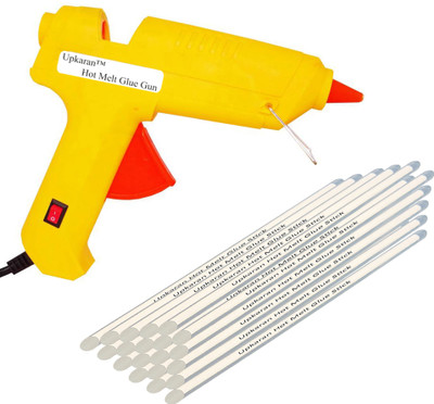 Upkaran Professional 60 Watt with 20 Hot Melt Glue Sticks (8inch/20cm) Standard Temperature Corded Glue Gun(11 mm)
Upkaran Professional 60 Watt with 20 Hot Melt Glue Sticks (8inch/20cm) Standard Temperature Corded Glue Gun(11 mm)