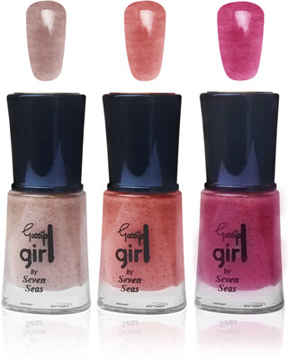 seven 7 seas cosmetics makeup gossip girl glitter lady nail polish fashion multicolor combo set of 3 multicolor(Pack of 3)
seven 7 seas cosmetics makeup gossip girl glitter lady nail polish fashion multicolor combo set of 3 multicolor(Pack of 3)