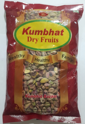 Kumbhat Dry Fruits Plain Pista Pistachios(250 g, Pouch)