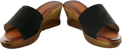 Rare Women Black Wedges