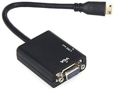 Blendia TV-out Cable Mini HDMI To VGA HD Conversion Cable(Black, For Computer, 1.5 m)
Blendia TV-out Cable Mini HDMI To VGA HD Conversion Cable(Black, For Computer, 1.5 m)