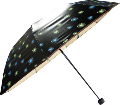 KEKEMI 3 Fold Designer Sun & Rain Umbrella(Multicolor24)