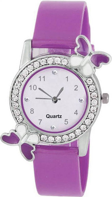 OpenDeal Purple Butterfly Stylish PU Belt Watch For Girls & Women Watch - For Girls
OpenDeal Purple Butterfly Stylish PU Belt Watch For Girls & Women Watch - For Girls