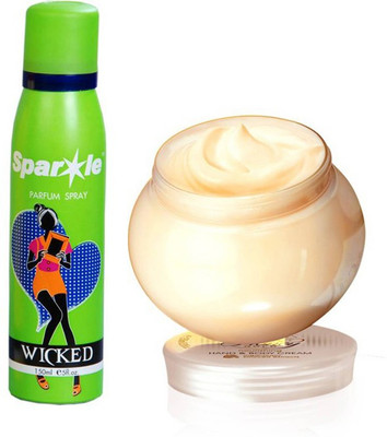 Oriflame Sweden Milk & Honey Gold nourishing Hand & Body Cream 250ml (31602) With one sparkle perfume spray 150 ml(Set of 2)
Oriflame Sweden Milk & Honey Gold nourishing Hand & Body Cream 250ml (31602) With one sparkle perfume spray 150 ml(Set of 2)