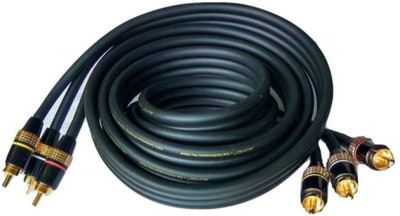 Blendia 12Ft 3 RCA Audio Video Cable(Compatible with HDTV, Camcorder, DVD, Blu-Ray, TV, Set Top Box, Black)
Blendia 12Ft 3 RCA Audio Video Cable(Compatible with HDTV, Camcorder, DVD, Blu-Ray, TV, Set Top Box, Black)