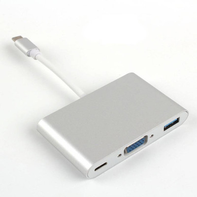 Blendia USB 3.1 TYPE-C TO USB 3.0 WITH VGA Cable(Compatible with Mobile, Laptop, Tablet, Mp3, Gaming Device, Silver)
Blendia USB 3.1 TYPE-C TO USB 3.0 WITH VGA Cable(Compatible with Mobile, Laptop, Tablet, Mp3, Gaming Device, Silver)