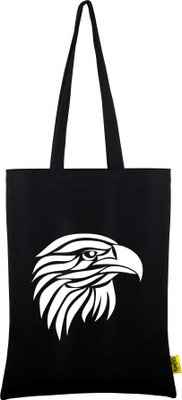 RAMPOSH Tote(White, Black), Black;white
