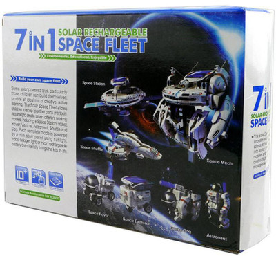 Pepperonz 7in1 Space Fleet Solar Toy Set , Eco Science Educational Toy & Demonstration Kit for Kids(Multicolor)
Pepperonz 7in1 Space Fleet Solar Toy Set , Eco Science Educational Toy & Demonstration Kit for Kids(Multicolor)