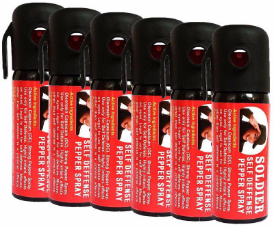 Soldier Self Defense Women Safety upto 10 feet Range Dispensable Combo Pack 6 Pepper Stream Spray
Soldier Self Defense Women Safety upto 10 feet Range Dispensable Combo Pack 6 Pepper Stream Spray