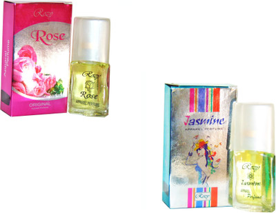 Rozy Combo Rose~Jasmine Apparal Perfume-40ml Eau de Parfum - 40 ml(For Men & Women)
Rozy Combo Rose~Jasmine Apparal Perfume-40ml Eau de Parfum - 40 ml(For Men & Women)