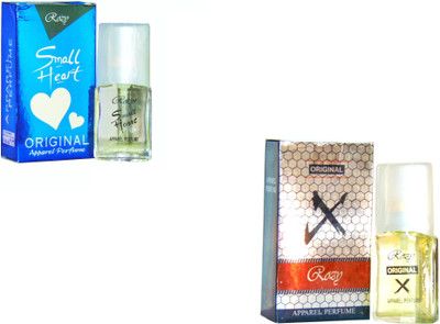 Rozy Combo Small Heart Blue~Silver-X Apparal Perfume-40ml Eau de Parfum - 40 ml(For Men & Women)
Rozy Combo Small Heart Blue~Silver-X Apparal Perfume-40ml Eau de Parfum - 40 ml(For Men & Women)