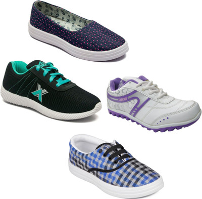 Asian Women Casual & Running Shoes Combo Pack of 4 Walking Shoes For Women(Multicolor
Asian Women Casual & Running Shoes Combo Pack of 4 Walking Shoes For Women(Multicolor
