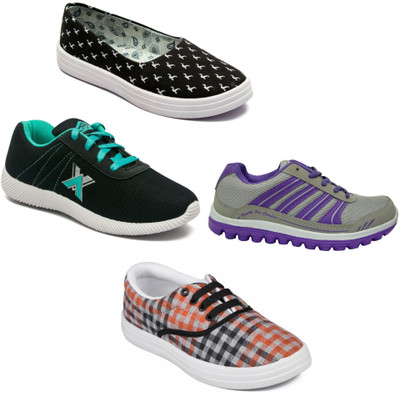 Asian Women Casual & Running Shoes Combo Pack of 4 Walking Shoes For Women(Multicolor
Asian Women Casual & Running Shoes Combo Pack of 4 Walking Shoes For Women(Multicolor