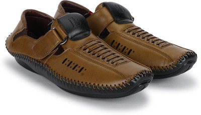 Brenzo Men TAN Sandals