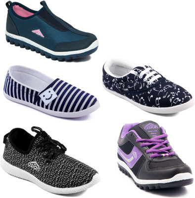 Asian Women Casual & Running Shoes Combo Pack of Walking Shoes For Women(Multicolor
Asian Women Casual & Running Shoes Combo Pack of Walking Shoes For Women(Multicolor