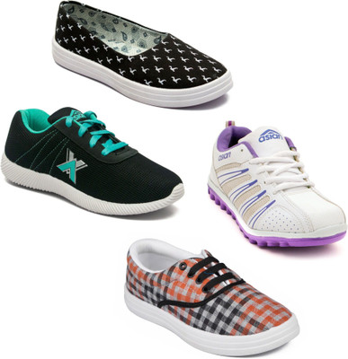 Asian Women Casual & Running Shoes Combo Pack of 4 Walking Shoes For Women(Multicolor
Asian Women Casual & Running Shoes Combo Pack of 4 Walking Shoes For Women(Multicolor