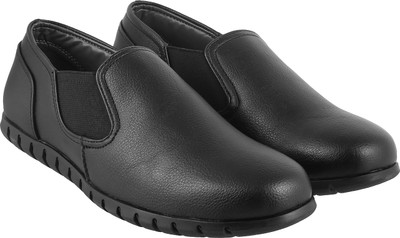 Walkway Trendy Slip On For Men(Black, 11;black