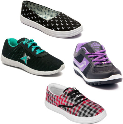 Asian Women Casual & Running Shoes Combo Pack of 4 Walking Shoes For Women(Multicolor
Asian Women Casual & Running Shoes Combo Pack of 4 Walking Shoes For Women(Multicolor