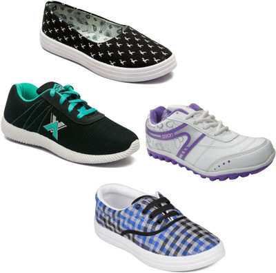 Asian Women Casual & Running Shoes Combo Pack of 4 Walking Shoes For Women(Multicolor
Asian Women Casual & Running Shoes Combo Pack of 4 Walking Shoes For Women(Multicolor