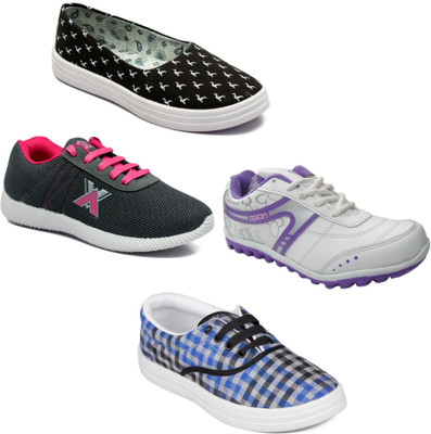 Asian Women Casual & Running Shoes Combo Pack of 4 Walking Shoes For Women(Multicolor
Asian Women Casual & Running Shoes Combo Pack of 4 Walking Shoes For Women(Multicolor