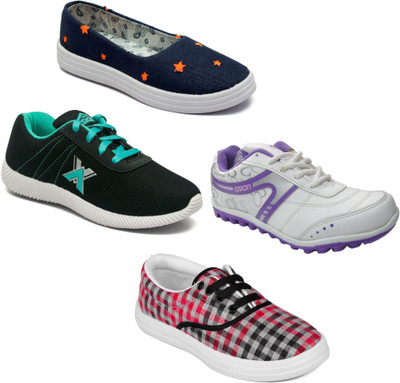 Asian Women Casual & Running Shoes Combo Pack of 4 Walking Shoes For Women(Multicolor
Asian Women Casual & Running Shoes Combo Pack of 4 Walking Shoes For Women(Multicolor