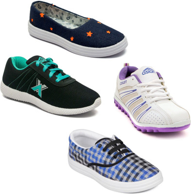 Asian Women Casual & Running Shoes Combo Pack of 4 Walking Shoes For Women(Multicolor
Asian Women Casual & Running Shoes Combo Pack of 4 Walking Shoes For Women(Multicolor