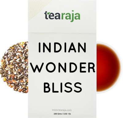 Tearaja Indian Wonder Bliss Mint, Jasmine, Chamomile, Lavender Tea Vacuum Pack(100 g)
Tearaja Indian Wonder Bliss Mint, Jasmine, Chamomile, Lavender Tea Vacuum Pack(100 g)
