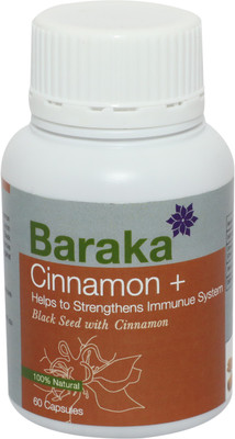 Baraka Cinnamon+ (100 % Natural Product)(60 No)