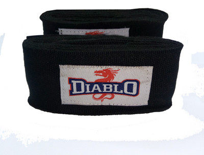 DIABLO BELCO1842 Black Boxing Hand Wrap(Black, 117 inch)