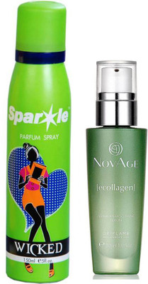 Oriflame Sweden NovAge Refining Foaming Gel Cleanser 200ml (32596) With one sparkle perfume spray 150 ml(Set of 2)
Oriflame Sweden NovAge Refining Foaming Gel Cleanser 200ml (32596) With one sparkle perfume spray 150 ml(Set of 2)