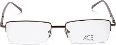 Titan Half Rim Rectangle Frame(136 mm