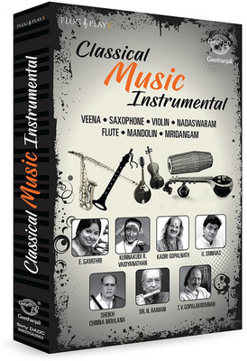 Music Card : CLASSICAL MUSIC INSTRUMENTAL - CARNATIC - USB(320 kbps MP3 Audio) Pendrive Standard Edition(Instrumental - Various)
Music Card : CLASSICAL MUSIC INSTRUMENTAL - CARNATIC - USB(320 kbps MP3 Audio) Pendrive Standard Edition(Instrumental - Various)