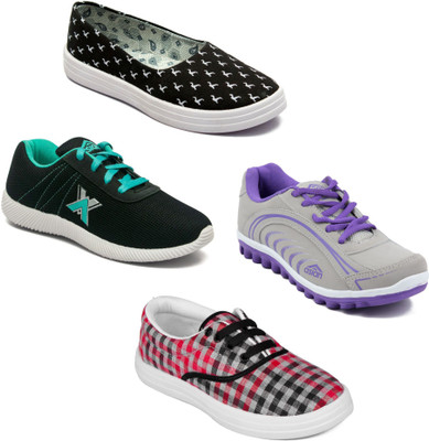 Asian Women Casual & Running Shoes Combo Pack of 4 Walking Shoes For Women(Multicolor
Asian Women Casual & Running Shoes Combo Pack of 4 Walking Shoes For Women(Multicolor