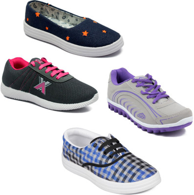 Asian Women Casual & Running Shoes Combo Pack of 4 Walking Shoes For Women(Multicolor
Asian Women Casual & Running Shoes Combo Pack of 4 Walking Shoes For Women(Multicolor