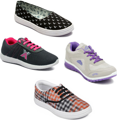 Asian Women Casual & Running Shoes Combo Pack of 4 Walking Shoes For Women(Multicolor
Asian Women Casual & Running Shoes Combo Pack of 4 Walking Shoes For Women(Multicolor
