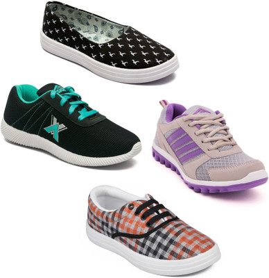 Asian Women Casual & Running Shoes Combo Pack of 4 Walking Shoes For Women(Multicolor
Asian Women Casual & Running Shoes Combo Pack of 4 Walking Shoes For Women(Multicolor