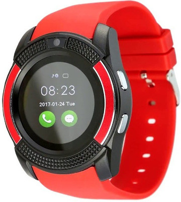DRUMSTONE V8 Bluetooth Smartwatch With Sim & TF Card Support Compatible With Android & IOS Devices Smartwatch(Red Strap Free Size)
DRUMSTONE V8 Bluetooth Smartwatch With Sim & TF Card Support Compatible With Android & IOS Devices Smartwatch(Red Strap Free Size)