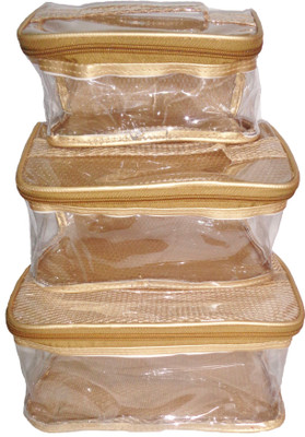 ABHINIDI Pack of 1 cosmetic bag bridal organizer jewellry srorage vanity box-set of 3 Jewellery Vanity Box(Golden)
ABHINIDI Pack of 1 cosmetic bag bridal organizer jewellry srorage vanity box-set of 3 Jewellery Vanity Box(Golden)