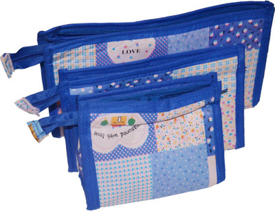 Funkroo Pack of 1 cosmetic bag bridal organizer jewellry srorage vanity box-set of 3 Jewellery Vanity Box(Blue)
Funkroo Pack of 1 cosmetic bag bridal organizer jewellry srorage vanity box-set of 3 Jewellery Vanity Box(Blue)