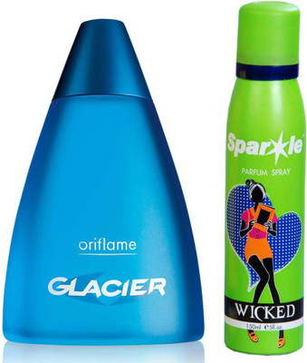 Oriflame Sweden Glacier Eau De Toilette 100ml (8150) With one sparkle perfume spray 150 ml(Set of 2)
Oriflame Sweden Glacier Eau De Toilette 100ml (8150) With one sparkle perfume spray 150 ml(Set of 2)