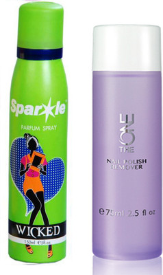 Oriflame Sweden THE ONE INSTANT NAIL POLISH REMOVER (50 ml) (32472) one sparkle perfume spray 150 ml(Set of 2)
Oriflame Sweden THE ONE INSTANT NAIL POLISH REMOVER (50 ml) (32472) one sparkle perfume spray 150 ml(Set of 2)