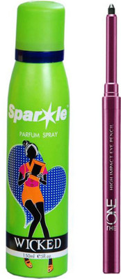 Oriflame Sweden The One High Impact Eye Pencil 0.3 g (midnight blue 31558) one sparkle perfume spray 150 ml(Set of 2)
Oriflame Sweden The One High Impact Eye Pencil 0.3 g (midnight blue 31558) one sparkle perfume spray 150 ml(Set of 2)