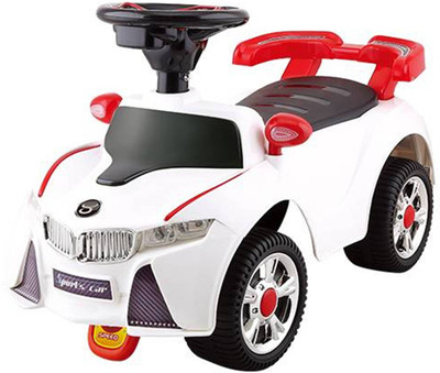 Baby Bucket Car Battery Operated Ride On(White)