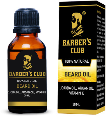 Barber's Club Beard Oil (100% Organic & Natural Argan Oil, Jojoba Oil, Vitamin E) -30ml Hair Oil(30 ml)
Barber's Club Beard Oil (100% Organic & Natural Argan Oil, Jojoba Oil, Vitamin E) -30ml Hair Oil(30 ml)