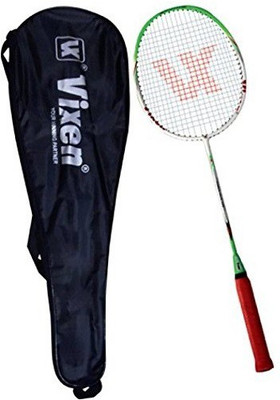 Vixen 'Power pack 1000' Badminton racket Multicolor Strung Badminton Racquet(G4 - 3.25 Inches, 40 g)
Vixen 'Power pack 1000' Badminton racket Multicolor Strung Badminton Racquet(G4 - 3.25 Inches, 40 g)