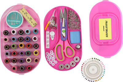 Perfect Life Ideas Sewing Kit Tailoring Box Travel - 28 Threads and other sewing accessories Sewing Kit
Perfect Life Ideas Sewing Kit Tailoring Box Travel - 28 Threads and other sewing accessories Sewing Kit